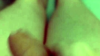 guy relaxes with homemade naked cock stroking session