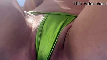 Italian Milf Artemisia Love Horny Pussy Close-Up Outdoor Session