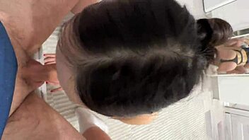 gimme cum in my teasing brunette teen mouth