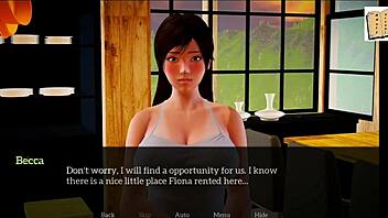 brunette milf erotic game big ass tits homemade play