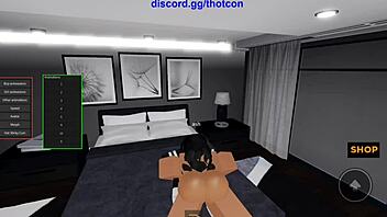 I turned Roblox babe into rough cum slut!