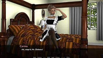 let's play with maid carina creampie toys ending 1 😈