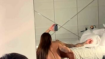luiza marcato wakes up for a steamy morning blowjob and handjob session