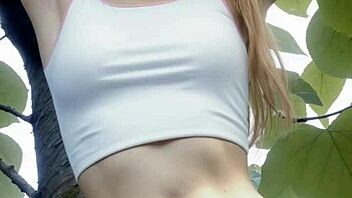 Elegant Russian model in fancy lingerie