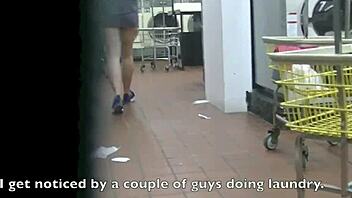 Wanna see me deepthroat big black cock in sheer at college laundromat?