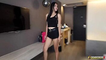 Johntronx Pounds Petite Asian Anal Creampie POV Rough