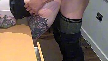 office slut gets dominated squirting slapped submissive trailer