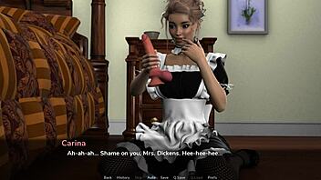 let's play with maid carina creampie toys ending 1 😈