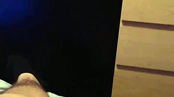 sexy guy jerks massive cock in homemade fetish clip