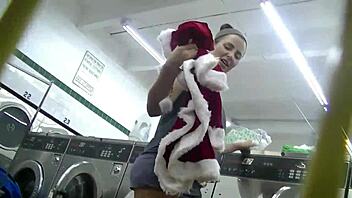 Wanna see me deepthroat big black cock in sheer at college laundromat?