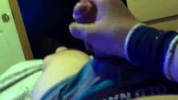 sexy guy jerks massive cock in homemade fetish clip