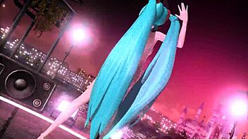 Hatsune Miku's full nude bunny costume mod! 🐰🍑