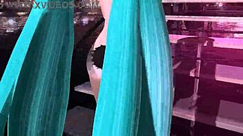 Hatsune Miku's full nude bunny costume mod! 🐰🍑