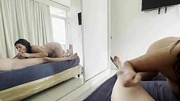 wanna watch me suck off my supermarket customer then ride his big cock doggystyle?