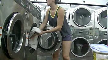 Wanna see me deepthroat big black cock in sheer at college laundromat?