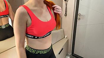 Sassy stud pounds busty Russian milf's tight pussy pov