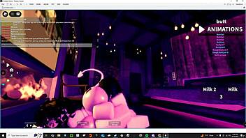 damn this demon slut takes rough monster fucking like a champ