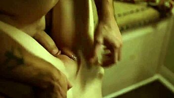 petite blonde stepsis gags on stepbro's cock in lingerie