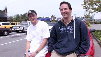 roxie fills street holes with two guys at once