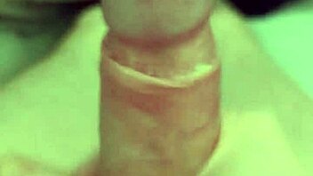 guy relaxes with homemade naked cock stroking session