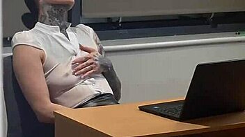 office slut gets dominated squirting slapped submissive trailer