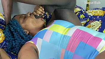 i can't believe his monster cock fills my wet ebony pussy