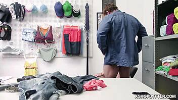 officer fucks lily's tight pussy hard