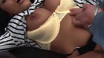 romana's heart races with passion as big tits fuck boss to creamy ecstasy
