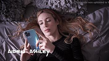 allherluv scarlit scandal and aiden ashley battle ghost in wet pussies