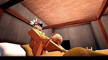 Blonde Roblox Cheerleader Returns Headless Jock Boyfriend