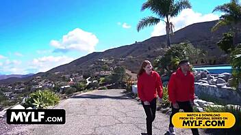 nana's massive tits lead to freaky goth threesome fun with us