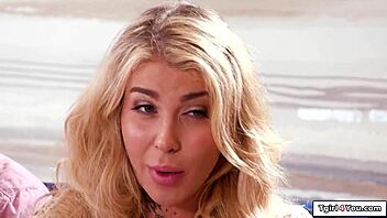 shemale swinger gracie jane endures bareback choking deepthroat face fucking