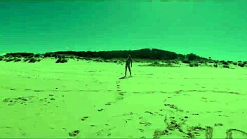 sasha ikeyeva flaunts bikini ass on spanish doninos beach travel show