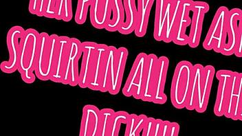 Fat Ebony Slut Devours Big Black Cock Deepthroat Creampie!