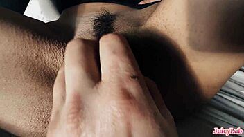 hot babe jerks cock hard while driving wildly