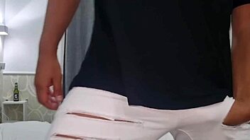 Sexy Italian Boy Craves Watching Intense Cumshot at Stepmom's House