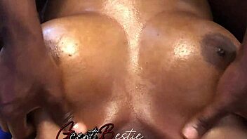 her breasts feel so erotic under my passionate massage