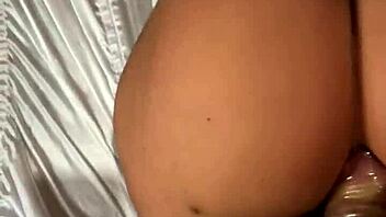 Stepdad spots anal plug on horny teen babe