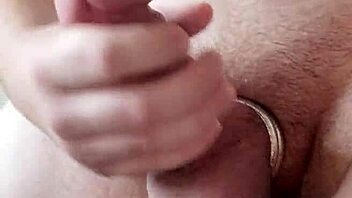 rockymontana strokin huge cock cummin with domi