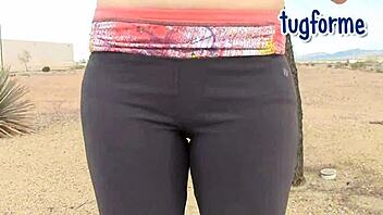 Katie Morgan PEES Tight Jeans