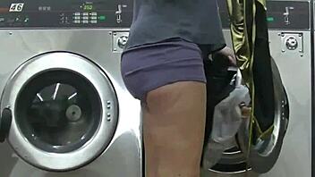 Wanna see me deepthroat big black cock in sheer at college laundromat?
