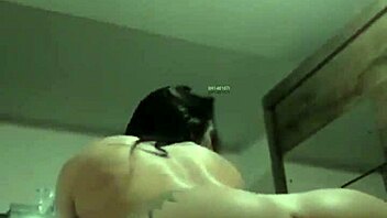 damn she's riding that toy on webcam with her big ass and tits bouncing