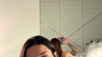 luiza marcato wakes up for a steamy morning blowjob and handjob session