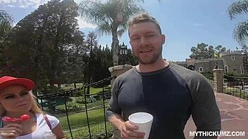 Thick PAWG MILF Drilled Hard by Random Big White Cocks