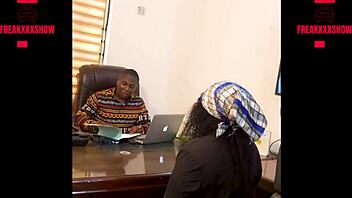 huge ass employee squirts wild office sex now!