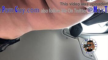 hazel pulls over begging to deepthroat my cock now