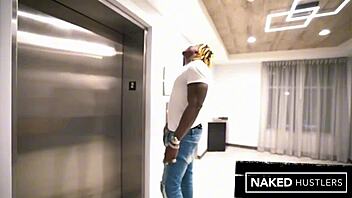 thick stacked ebony redhead fucks monster cock