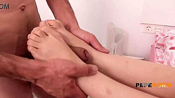 Married spanish bride experiences first anal on camera