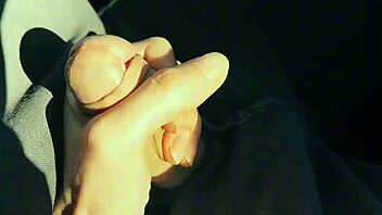 hot babe jerks cock hard while driving wildly