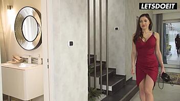 Thick ass milf angelica heart bent over rough anal big cock pounding letsdoeit